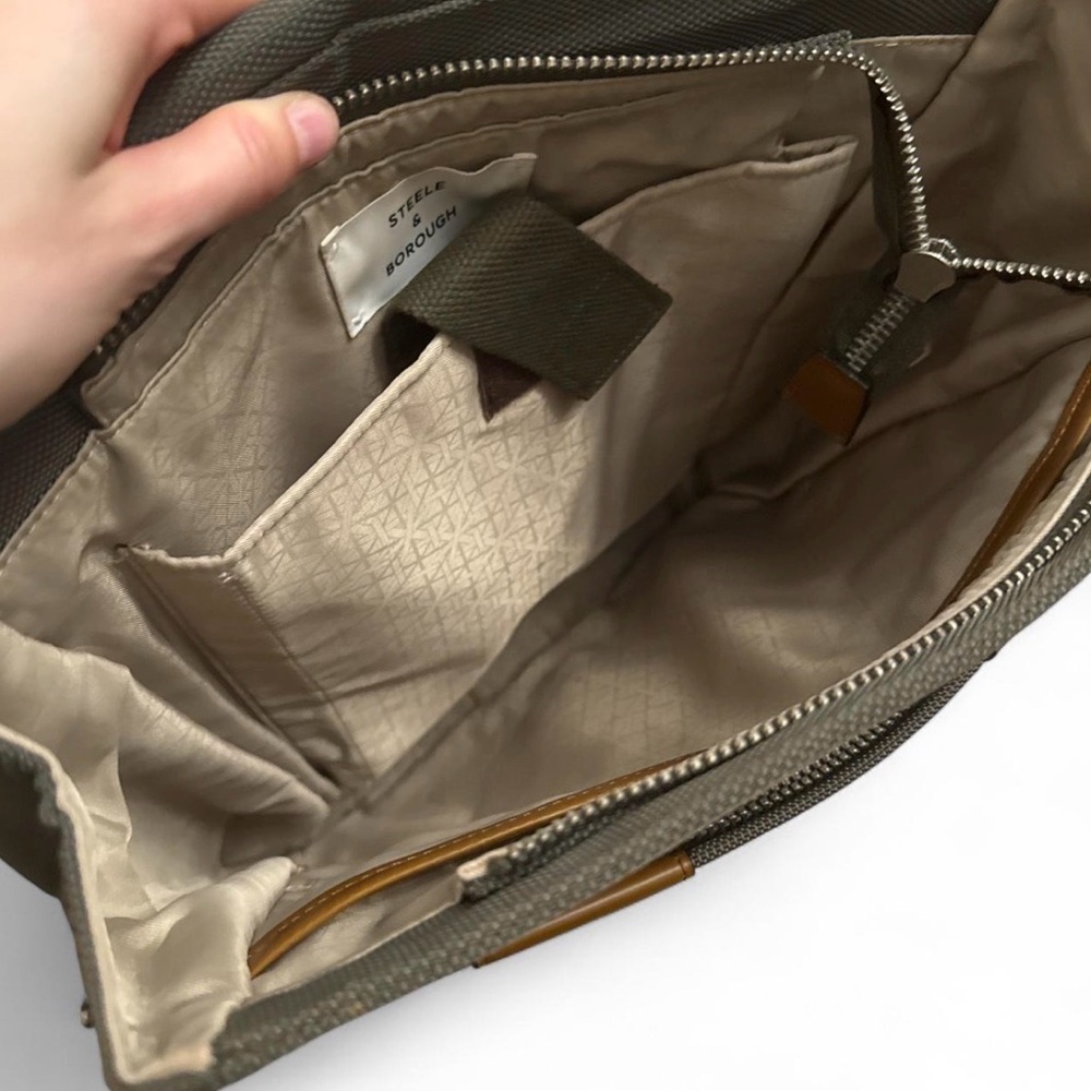 Steele & Borough - The Backpack in Forest - Picture 8 of 9